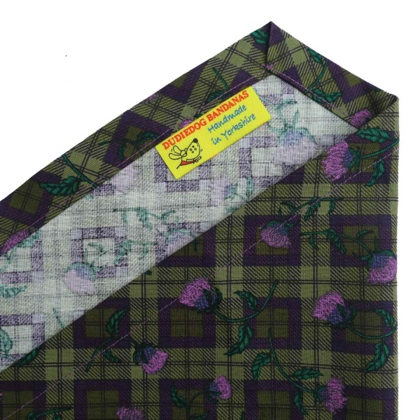 Scottish Thistle Dog Bandana